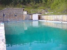 Huge mineral water pool